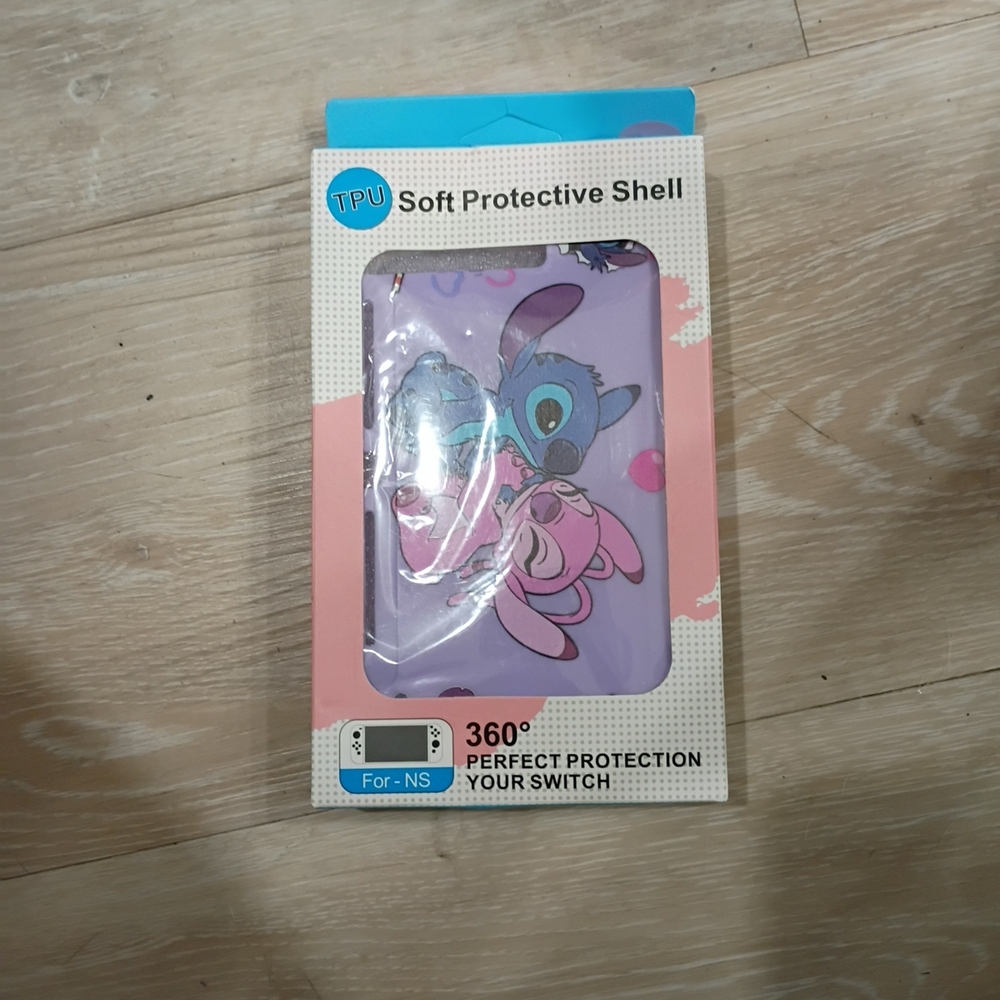 Amazon Purple TPU Protective Case for Nintendo Switch